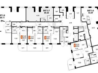Аренда помещения свободного назначения 49.2 м²