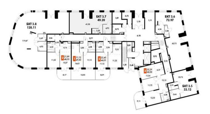 Аренда помещения свободного назначения 49.2 м² - фото 1