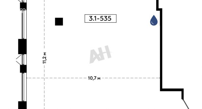 Продажа помещения свободного назначения 123 м², Новомихайловское шоссе - фото 1