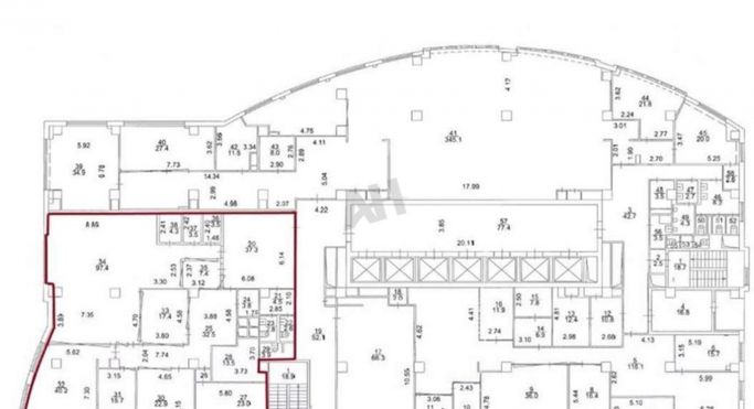 Аренда офиса 2074 м², улица Ивана Франко - фото 2