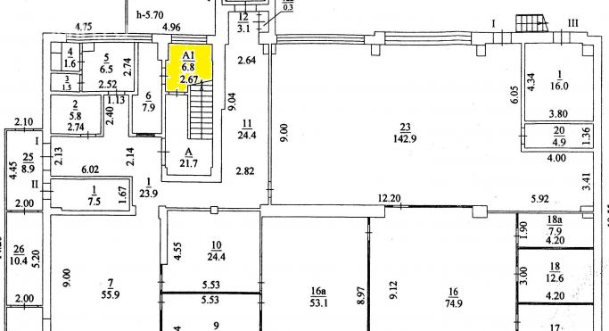 Аренда офиса 6.8 м², Алтуфьевское шоссе - фото 1