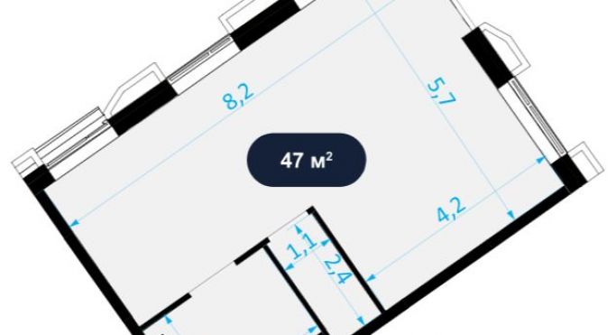 Аренда торгового помещения 47 м² - фото 2