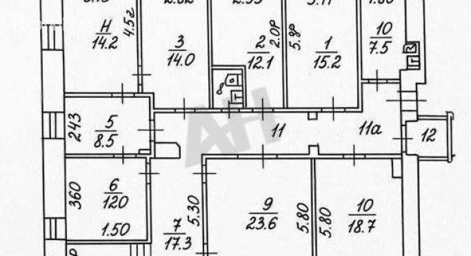 Аренда помещения свободного назначения 169 м², улица Петровка - фото 2