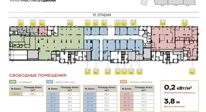 Аренда торгового помещения 20.9 м², Отрадная улица - фото 2