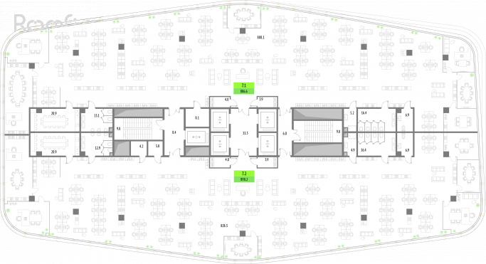 Продажа офиса 886.6 м² - фото 3