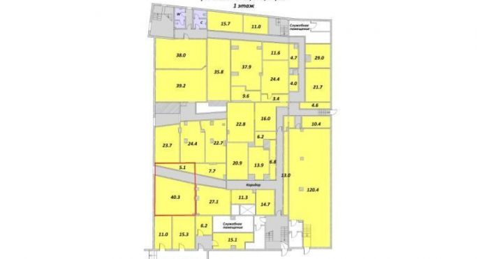 Аренда помещения свободного назначения 45.4 м², Большая Семёновская улица - фото 3