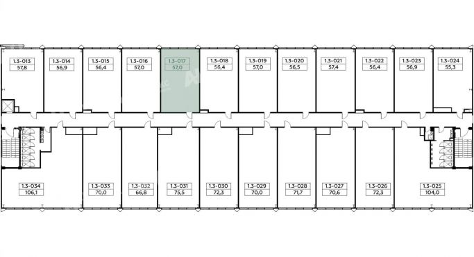 Продажа помещения свободного назначения 57 м², проспект Куприна - фото 2