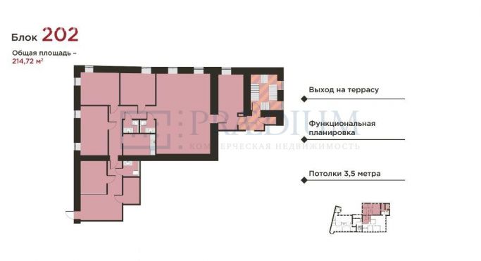 Продажа офиса 215 м², Хохловский переулок - фото 3