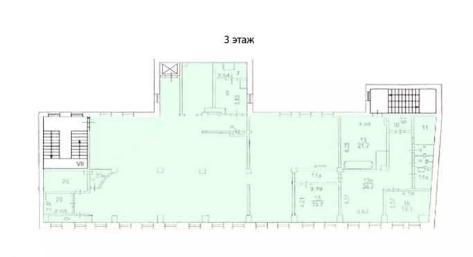 Аренда офиса 372.4 м², Оружейный переулок - фото 3