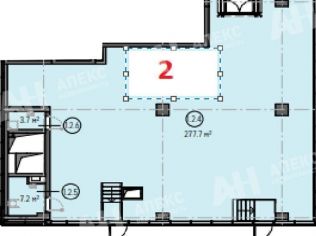 Продажа помещения свободного назначения 278 м²