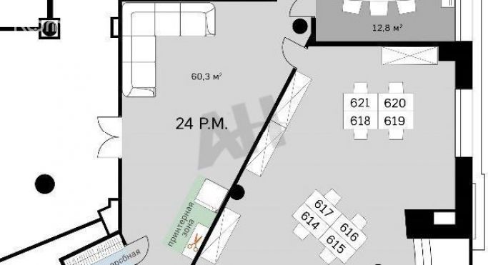 Аренда офиса 254 м², улица Арбат - фото 3