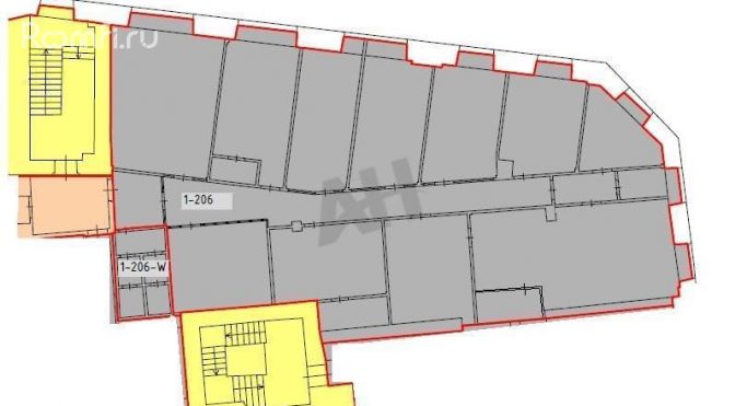 Аренда офиса 289 м², Краснопролетарская улица - фото 2