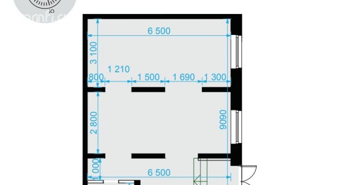 Аренда торгового помещения 55.5 м², улица Маршала Тухачевского - фото 2