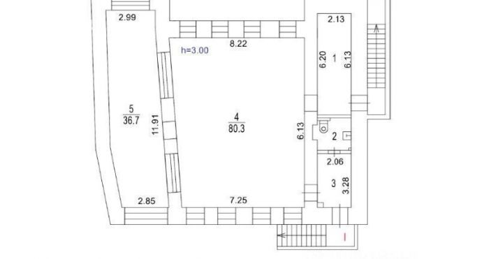 Аренда помещения свободного назначения 141 м², 1-й Колобовский переулок - фото 3