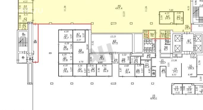Аренда офиса 715 м², улица Обручева - фото 2