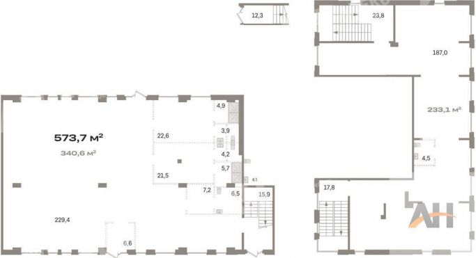 Продажа помещения свободного назначения 574 м², МКАД, 25-й километр, внутренняя сторона - фото 1