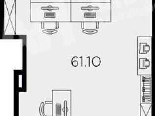 Продажа помещения свободного назначения 62 м²