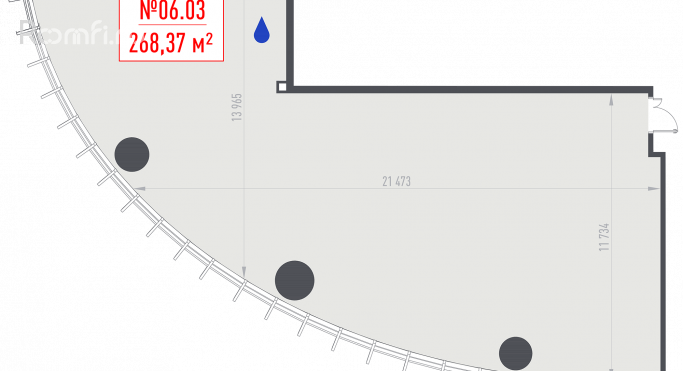 Продажа офиса 268.4 м², 1-я улица Ямского Поля - фото 1