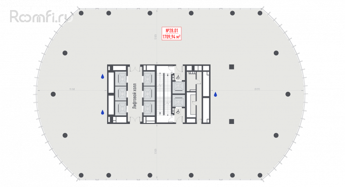 Продажа офиса 1709.9 м², 1-я улица Ямского Поля - фото 2