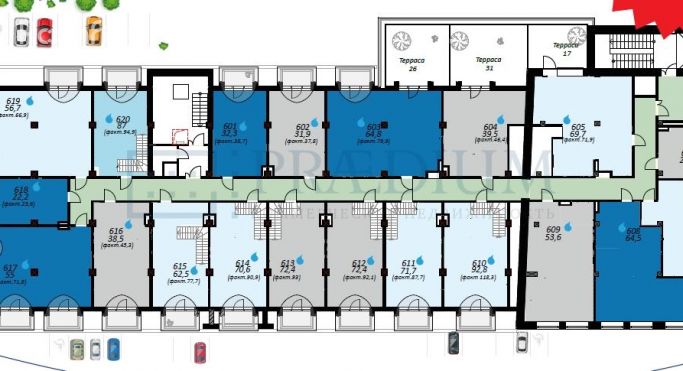 Продажа офиса 721 м², Переведеновский переулок - фото 3