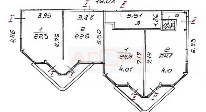 Аренда торгового помещения 107.3 м², Партизанская улица - фото 2