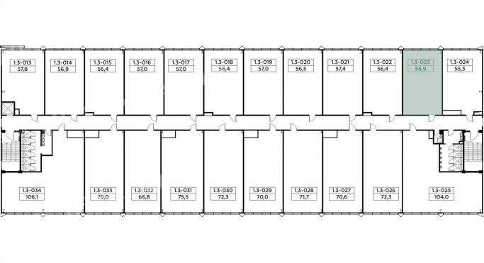 Продажа помещения свободного назначения 57 м², проспект Куприна - фото 2