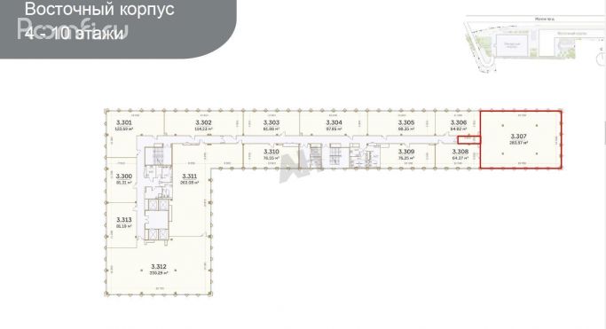 Аренда офиса 283 м², Жуковский путепровод - фото 2