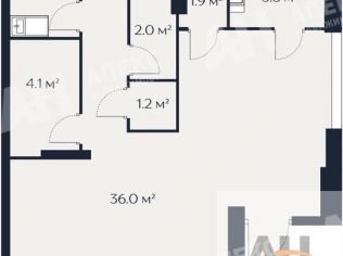 Продажа помещения свободного назначения 55 м²