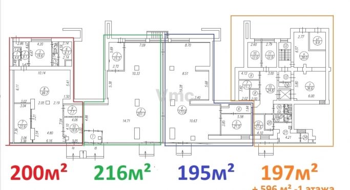 Аренда торгового помещения 200 м², Большая Дорогомиловская улица - фото 2