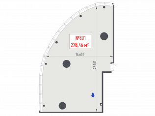 Продажа офиса 278.5 м²