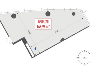 Продажа офиса 169 м²