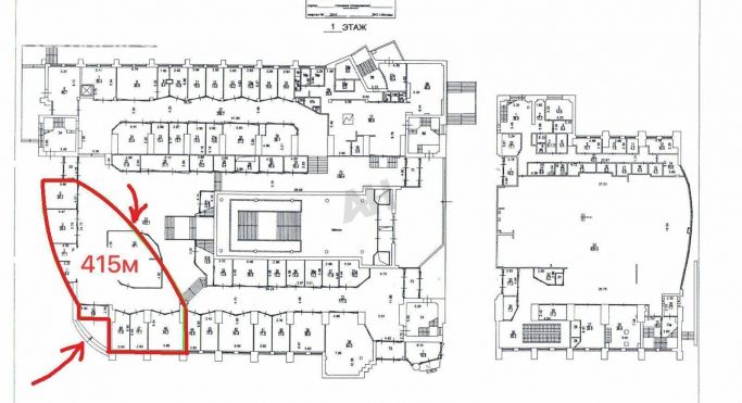 Аренда помещения свободного назначения 415 м², проспект Вернадского - фото 2