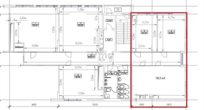 Аренда помещения свободного назначения 122 м², улица Кржижановского - фото 3