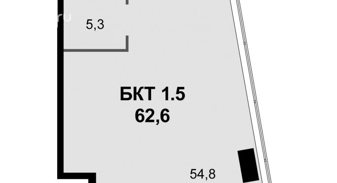 Аренда помещения свободного назначения 62.6 м², улица Шеногина - фото 1