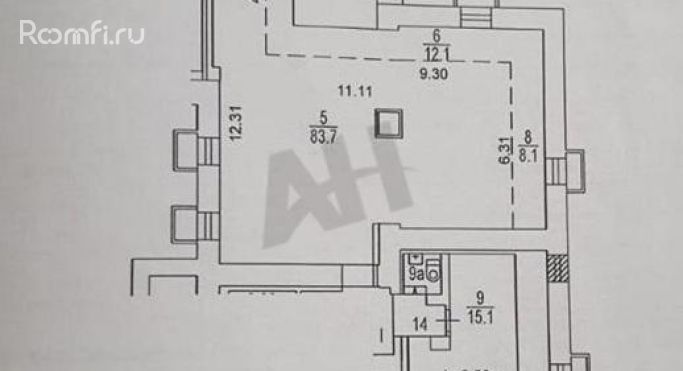 Аренда помещения свободного назначения 130 м², Люсиновская улица - фото 2