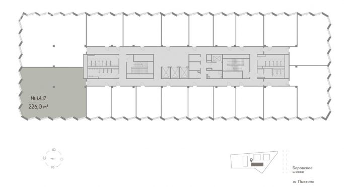 Продажа офиса 226 м² - фото 1