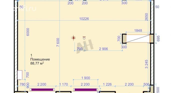 Аренда помещения свободного назначения 72 м², проспект Генерала Дорохова - фото 2