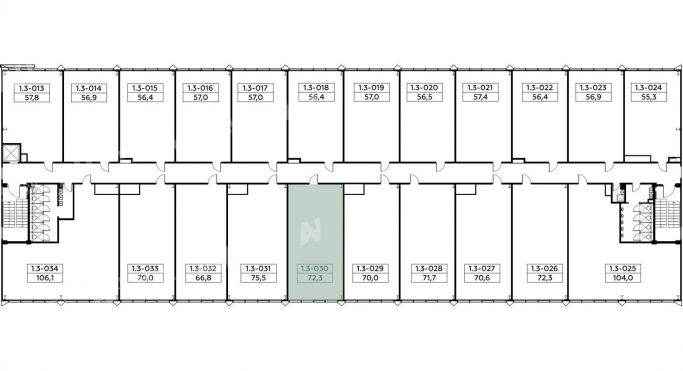 Продажа помещения свободного назначения 73 м², проспект Куприна - фото 2