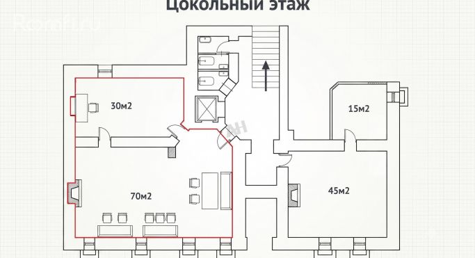 Аренда помещения свободного назначения 100 м², Малый Каковинский переулок - фото 2