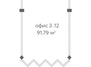 Продажа офиса 92.5 м²