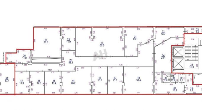 Аренда офиса 401 м², Университетский проспект - фото 2