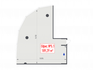 Продажа офиса 189.3 м²
