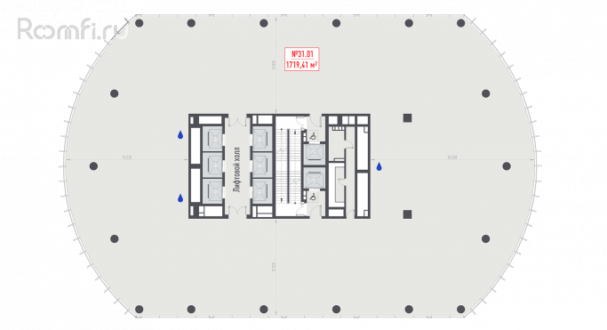 Продажа офиса 1719.4 м², 1-я улица Ямского Поля - фото 2