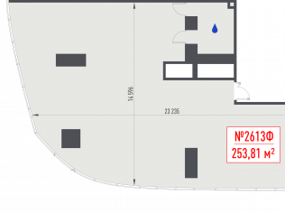 Продажа офиса 253.8 м²