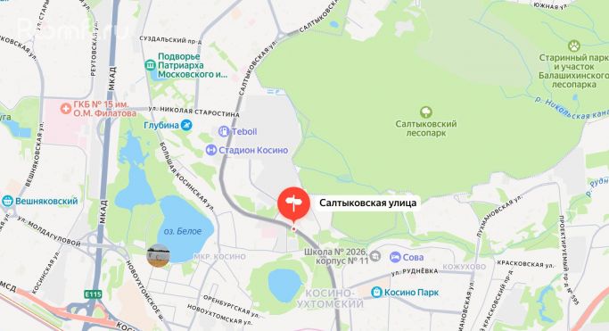 Аренда земельных участка 0.1 га, Салтыковская улица - фото 2