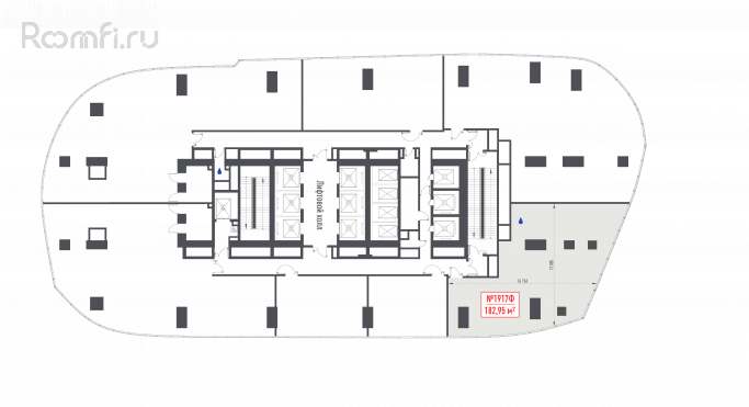 Продажа офиса 183 м², 1-й Красногвардейский проезд - фото 2