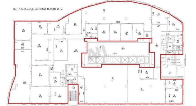 Аренда офиса 1589 м², улица Ивана Франко - фото 2
