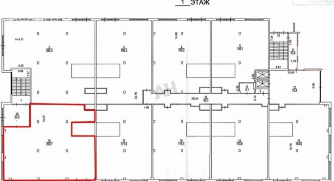 Аренда помещения свободного назначения 259 м², Нижний Сусальный переулок - фото 2