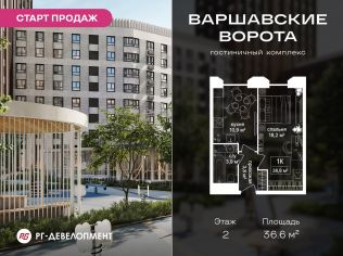 Продажа помещения свободного назначения 36.6 м²