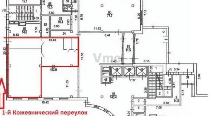 Аренда офиса 100 м², Кожевническая улица - фото 3